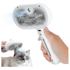 Cepillo Para Gatos De Pelo Largo Y Corto Con Vapor
