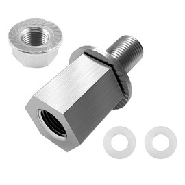 ieron Bicycle Axle Adapter, Universal Bicycle Trailer Coupling Adapter for Bike Trailers, Cargo Trailers, Cycling Accessories