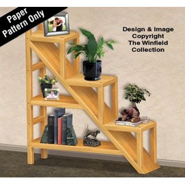 Staircase Shelving Unit Woodworking Plans
