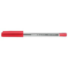 Schneider Tops 505 Writing Instruments Ballpoint Pen Cap Model M Red Barrel Colour Transparent