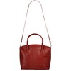 Cluty Genuine Leather Women's Handbag, Made in Italy, Crocodile Shoulder