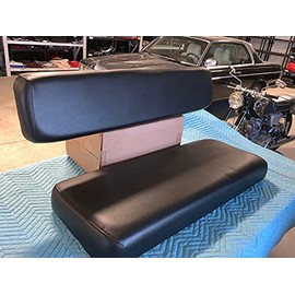 New Replacement seat cover Rear fits Kawasaki Mule 3010 Trans UTV Diesel Transport Black 833B