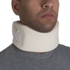 OTC Cervical Collar, Soft Contour Foam, Neck Support Brace, White