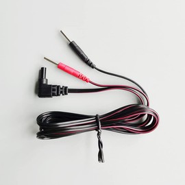 4 Set Electrode Wire Leads Cables Replacement for Tens Machine Fit for 2.0mm Pin