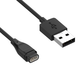 Disscool Replacement Charging Dock Cable Compatible with COROS APEX 2 Pro/APEX 2/APEX Pro/APEX/APEX42/PACE 3/PACE 2, USB Cable Charger Stand Smart Watch Accessories(1M/3.3FT, Black)