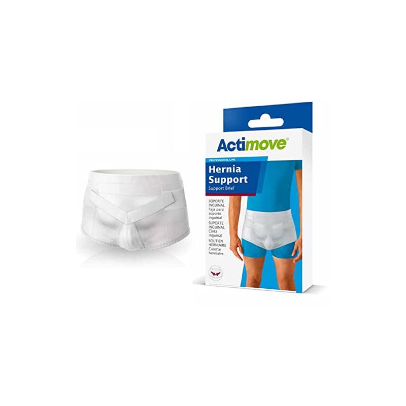 Actimove Hernia Support Brief White X-Large (40" - 42")