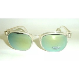 by De'Vons Optics Inc. Est. Since 1983! Vintage 90's Square Shape Crylon Sport Sunglasses (Crystal/Orang