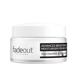 Fade Out Advanced Brightening Moisturiser for Men Exfoliating Daily Moisturiser with SPF20 with Niacinamide & Mulberry 50ml