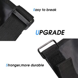sukemichi 4 Pack Handles Grab Roll Bar Grab Handles Grip Handle for Jeep Wrangler Accessories TJ JK JL Gladiator JT UTV ATV - Upgrade Metal Buckle, Blue (Not for Sky One Touch Top, Not for 2024+ Up)