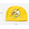 Kid Swimming Cap 3 pcs，Cute Children Cartoon Swimming Hat Caps,