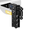 Adjustable Tow Hitch Fits 2.5" Receiver, Trailer Hitch with 12"