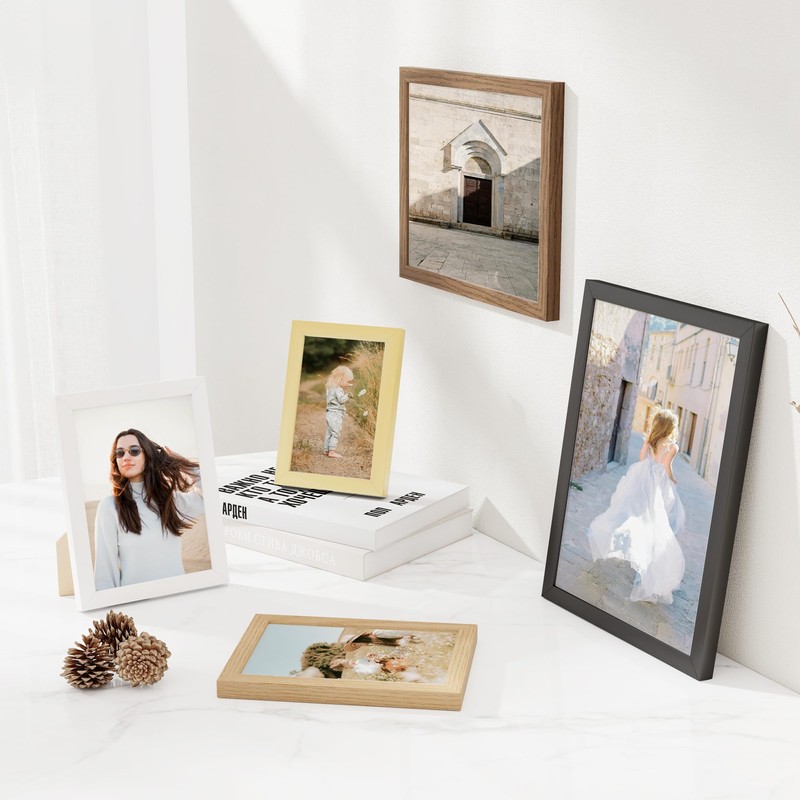 Venusmiles 16x16 Picture Frame, Display 16x16 Photo Frames - High