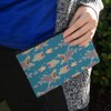 Fish Eat Fish Food Chain Pattern Makeup Cosmetic Bag Organizer