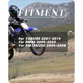 YSMOTO Dirt Bike Clutch Brake Lever Folding CNC for YZ80/85 2001-2014, RM85 2005-2023, RM125/250 2004-2008, Blue