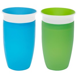 Munchkin Miracle 360 Cup - 10 Ounce, 2 Pack (Colors May Vary)