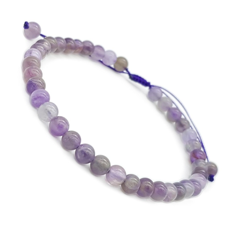 Pulsera de Amatista 100% Natural | Serenidad, Transmutación y Espiritualidad