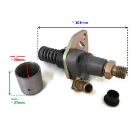 Fuel Injection Pump Assy Engine for Yanmar L100 Chinese 186F 186 Diesel 714970-51101 6.5 mm Diameter Piston Engine