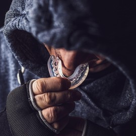 2 Pack Nxtrnd Classic Mouth Guard for All Sports (Transparent)