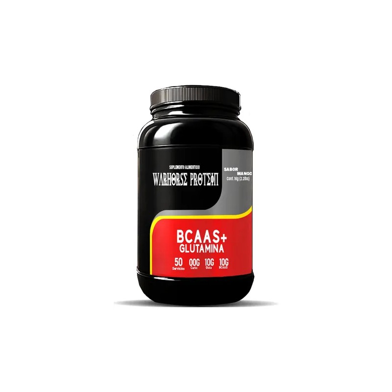 Aminoacidos Pre Entreno Bcaas +glutamina 1kg Warhorse Varios