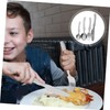 MAGICLULU 1 Set Stainless Steel Cutlery Set Forks and Spoons