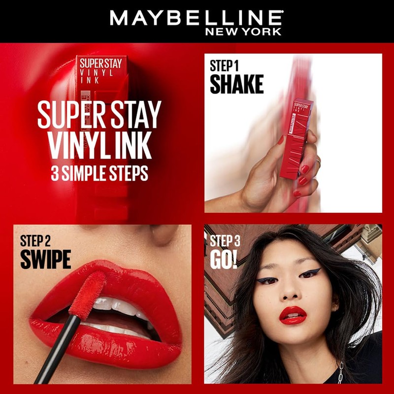 Maybelline MAYBELLINE Lip SP Stay Vinil Ink 15 Lipstick