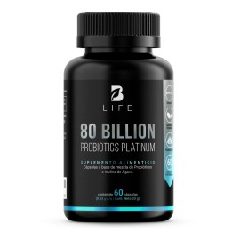 80 Billones De Probióticos 60 Cápsulas Con 11 Cepas B Life