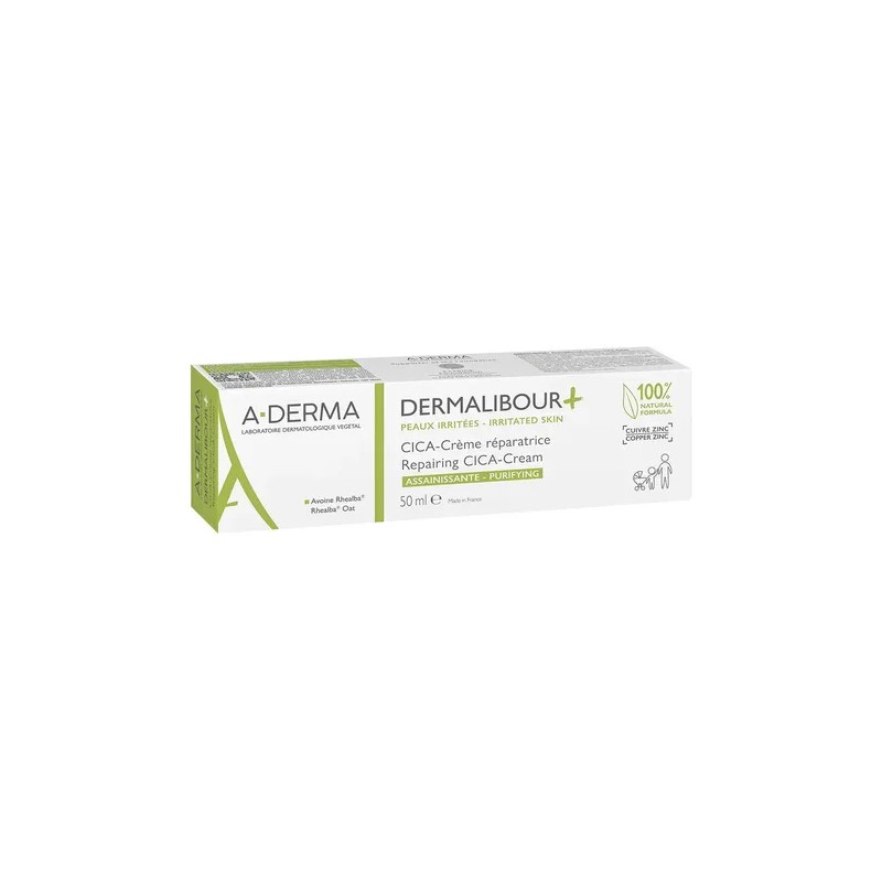 Crema Cica Reparadora Dermalibour+ 50ml A-derma Sensible Día/noche