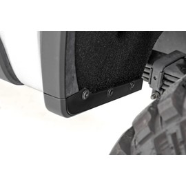 Rough Country Mud Flap Delete for Chevy Silverado 2500/3500HD (2020-2025) - Front & Rear, Set of 4