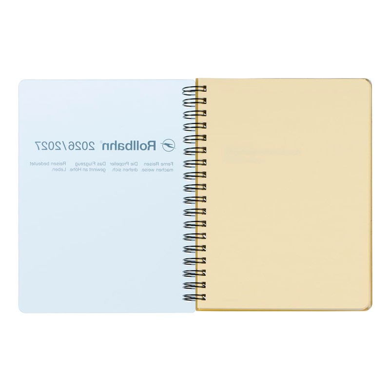 [Delphonics Notebook 2026-2027 Version/Starts March 2026] Rollbahn Diary Clear L