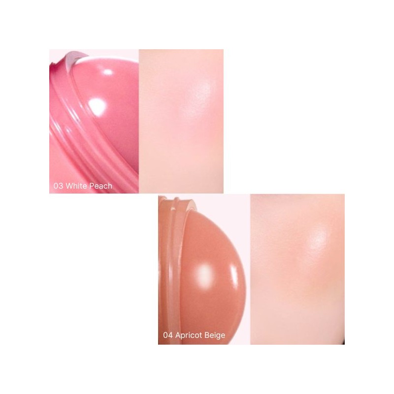 ROMAND Juicy Roll Cheek 1ea, Color:01 Rare Apple