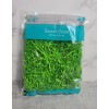 Easter Basket Grass Crinkled Paper Green Christmas Filler Decor Discontinued
