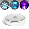 NKLS-3SL Luminous Coaster [Round Shape for Herbarium (Silver)] Display Figure