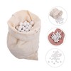 MAGICLULU Stoneware Baking Weights Reusable Cotton Bag for Pie Crust