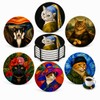 Cat Lover Gift Coasters Set of 6 with Holder -
