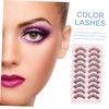 Baluue 10pairs False Eyelashes for Women Natural and Eyelash Extensions