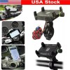 Unbranded Universal Motorcycle Scooter Moped Handle Bar USB Charger Phone