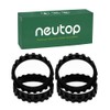 Neutop Replacement Rubber Wheel Tires Compatible with iRobot Roomba 500,
