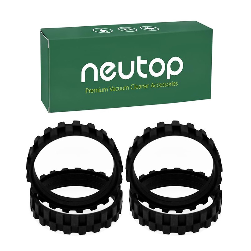 Neutop Replacement Rubber Wheel Tires Compatible with iRobot Roomba 500,