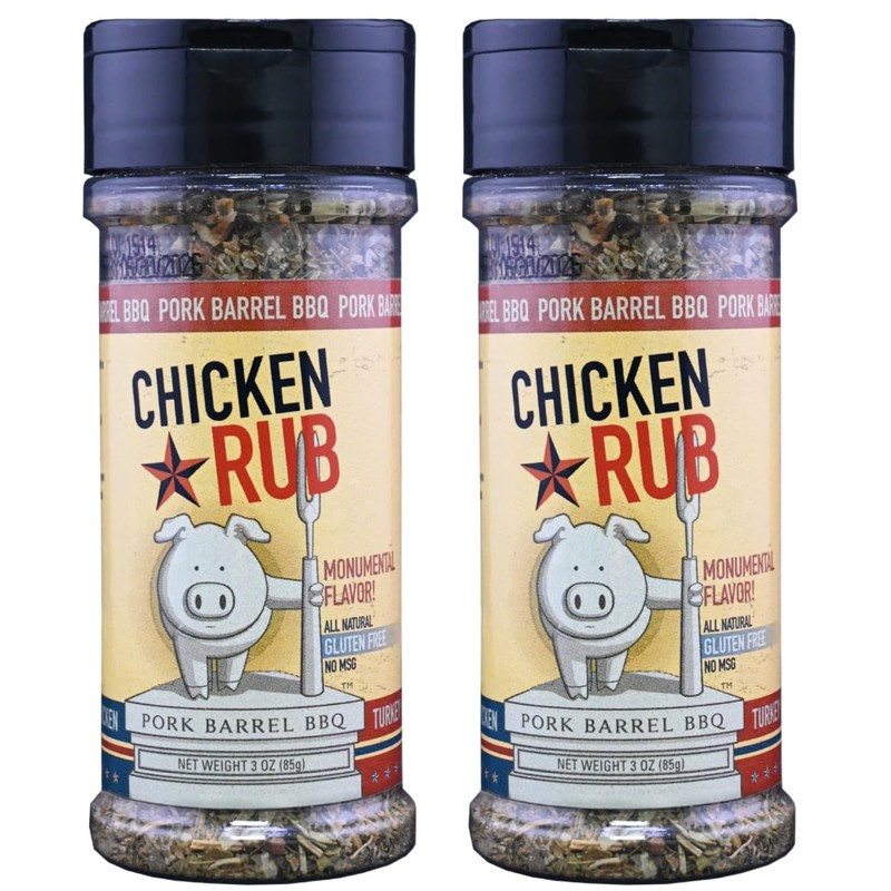 Pork Barrel BBQ Chicken Spice Rub | All-Purpose Seasoning and