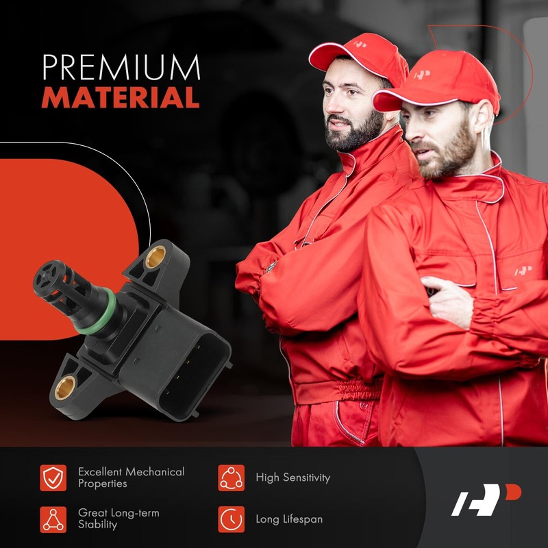 A-Premium Manifold Pressure (MAP) Sensor [4 Pins] Compatible with Ford