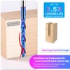 EANOSIC Extra Long Compression Spiral Router Bit with 1/4 Inch