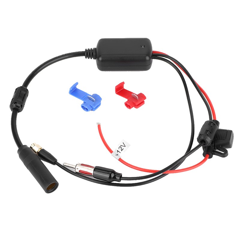 Car DAb FM Radio Signal Reception Antenna Amplifier SMA Head