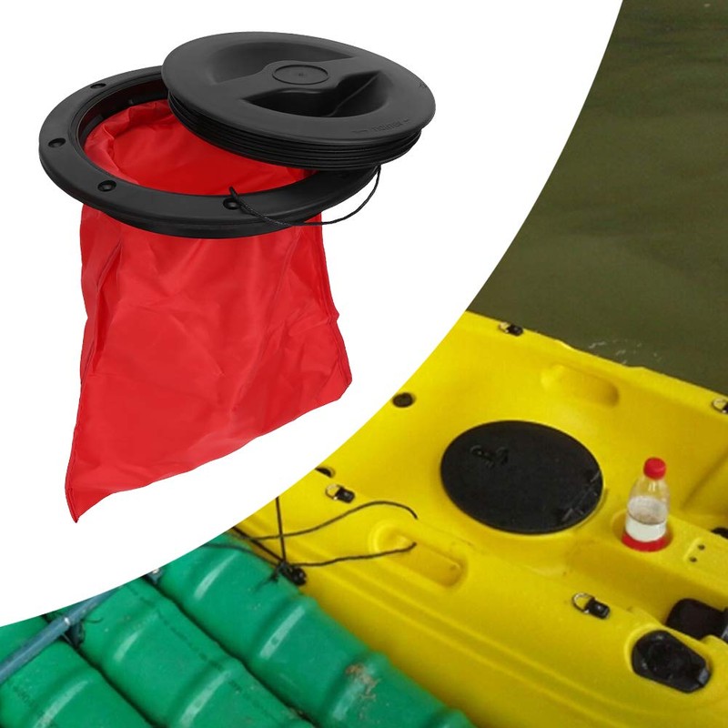 Yencoly with Storage Bag Durable Portable Kayak Cover, Round Lid,