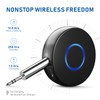 SONRU Bluetooth Aux Adapter for Car, Wireless Audio Receiver, Portable