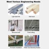 Manual Mini Steel Nail Gun 4 Gears Power Adjustable Wall