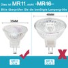EKSAVE MR11 Halogen Bulbs 12 V 35 W GU4 Bi-Pin