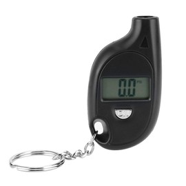 5-150psi Mini Mini Digital LCD Tyre Tyre Air Man Techer Wiyth Keychain Portable Tyre Pressure Gauge for Car Bike