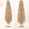 Benehair 32 Inch Ponytail Extension Long Curly Wavy Drawstring Ponytail