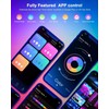 Nexillumi Led Lights for Bedroom 100ft Music Sync Color Changing