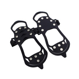 BESPORTBLE Shoe Covers Crampons Ice Grips Non Slip Spikes for Walking Climbing Size s